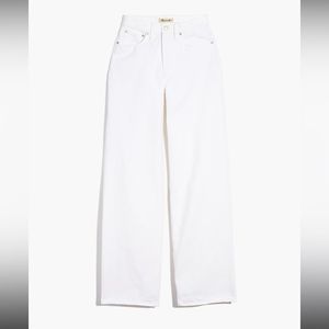 Madewell Superwide-Leg Jeans in Tile White